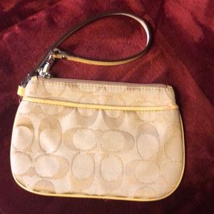 Coach wristlet